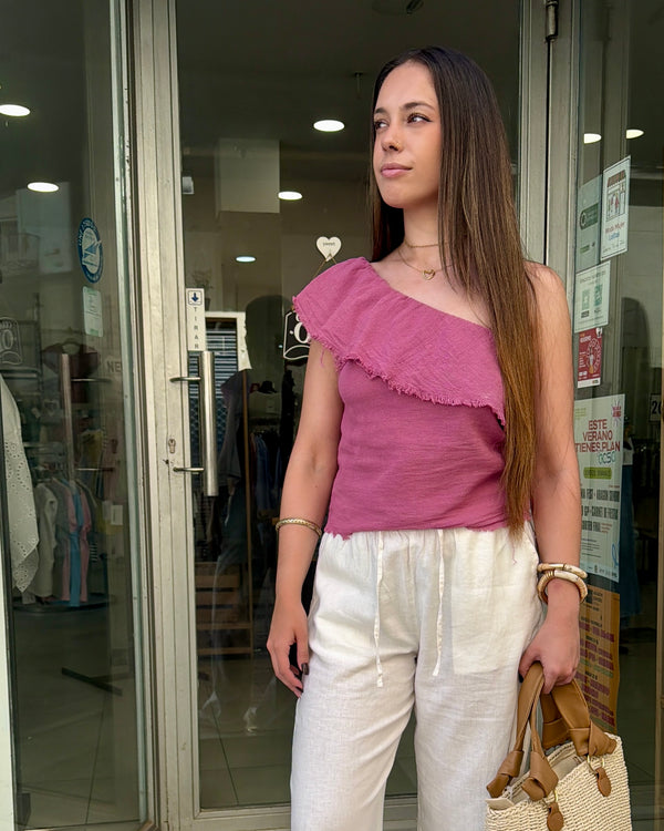 Top deshilado