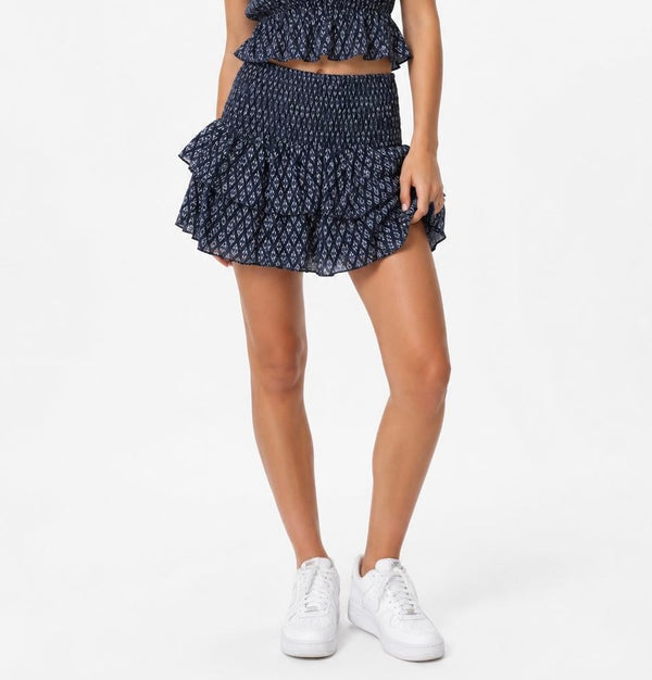 Falda two estampado