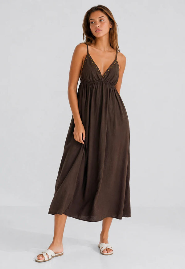 Vestido tachas Ar