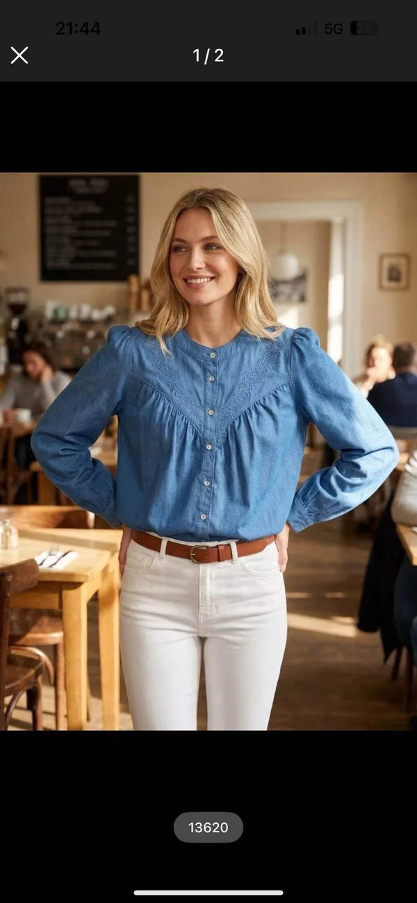 Blusa jeans soho
