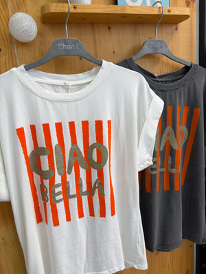 Camiseta ciao brillo