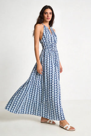 Vestido zig zag