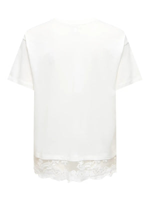 Camiseta blonda Only
