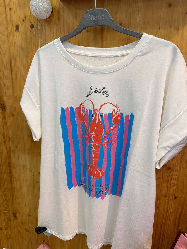 Camiseta langosta