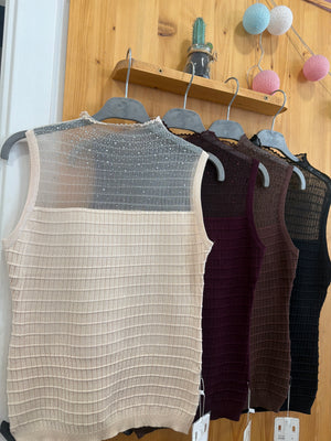 Blusa brillis