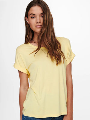 Camiseta amarilla Only