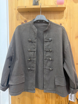 Chaqueta vison militar
