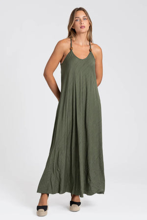 Vestido abalorios