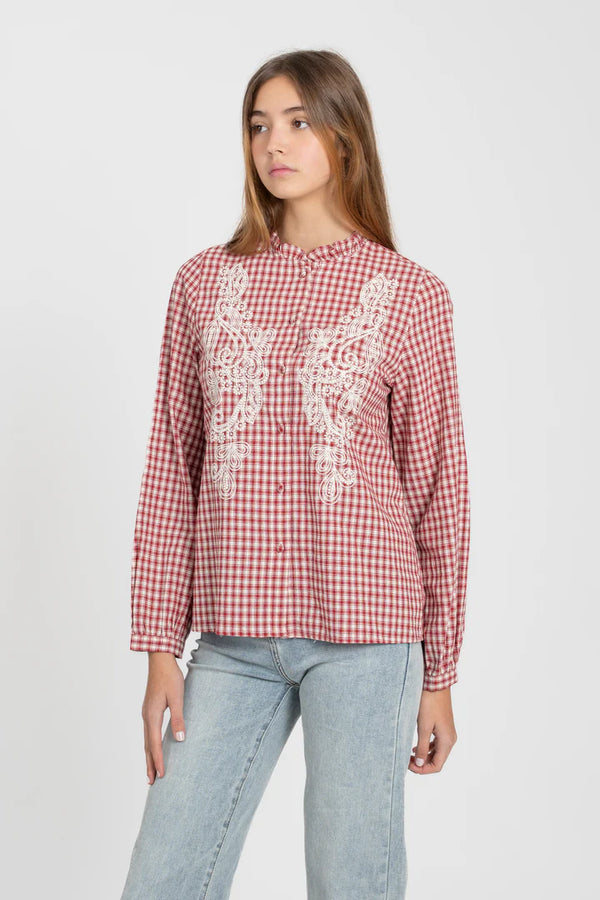 Blusa cuadros Mara