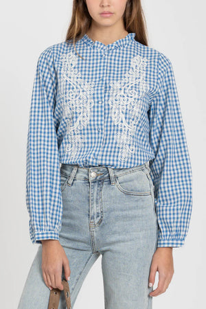 Blusa cuadros Mara