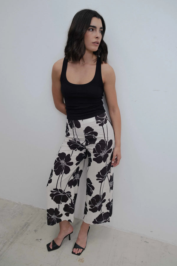 Pantalón estampado negros