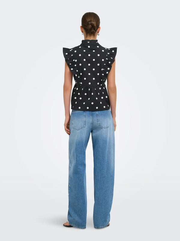 Blusa Only topos