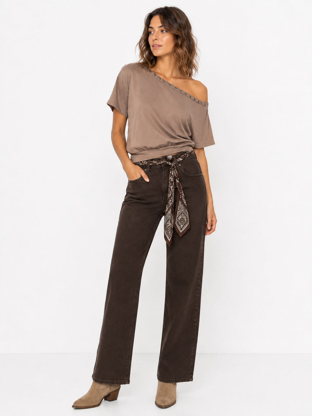 Pantalon wide