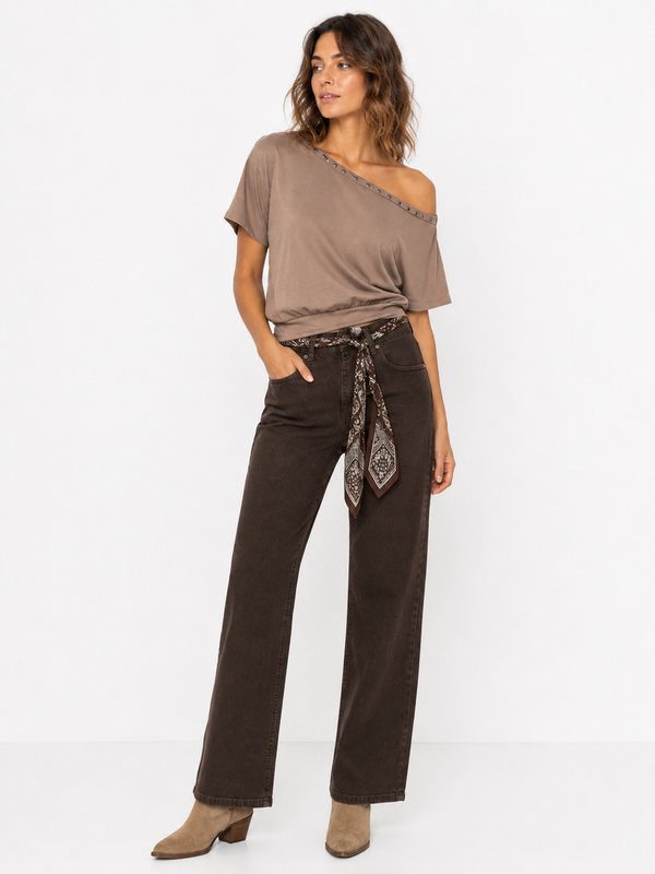 Pantalon wide