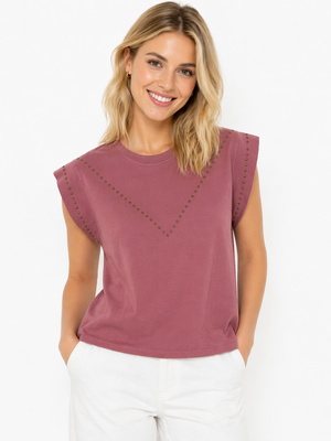 Camiseta tachuelas Emi