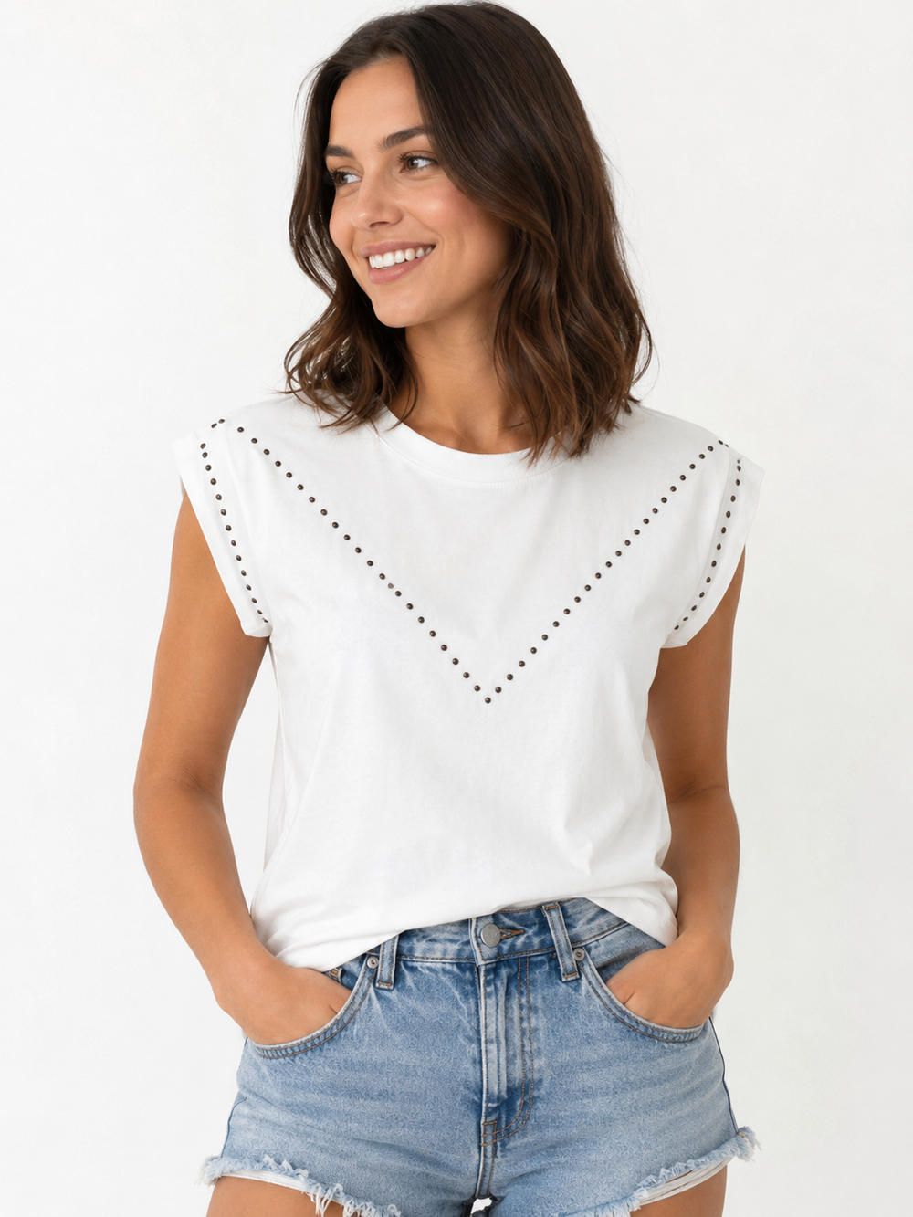 Camiseta tachas Emis