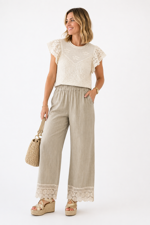 Pantalon liso nana-43670