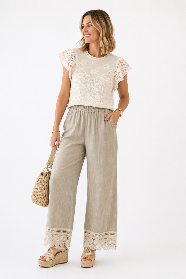 Pantalon liso nana-43670