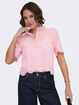 Camisa rosa Only