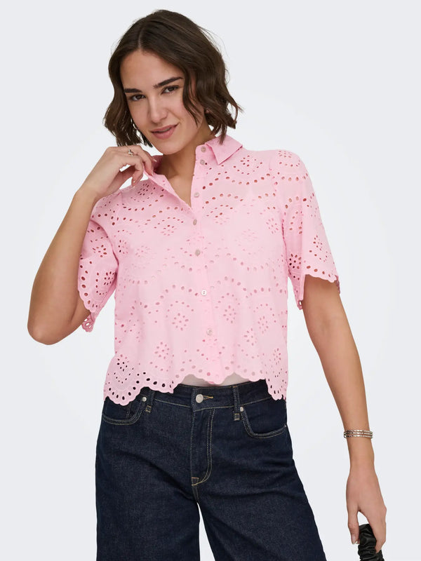 Camisa rosa Only