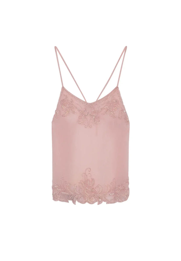 Top balmohk rosa
