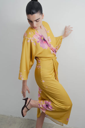 VESTIDO MIDI CRUZADO EMAROLA