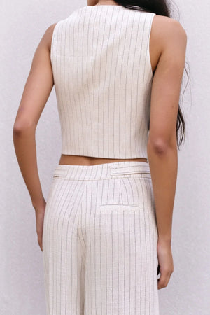 Cuerpo lino raya diplomática-71258
