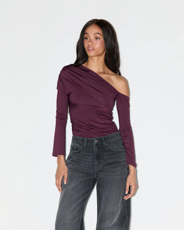 Camiseta asimetric