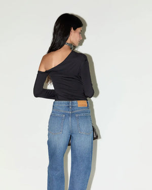 Camiseta asimetric
