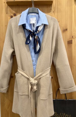 Chaqueta punto larga